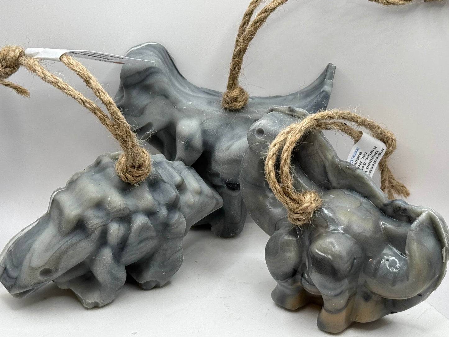 Dinosaur Soap on a Rope