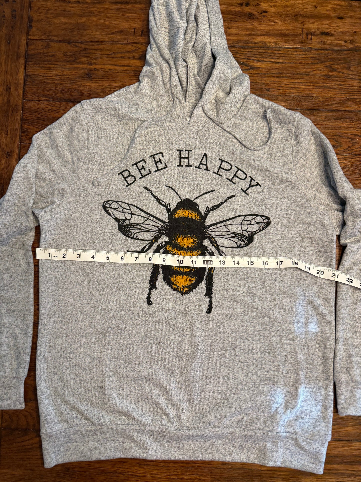 The "Bee Happy" Pocket Hoodie