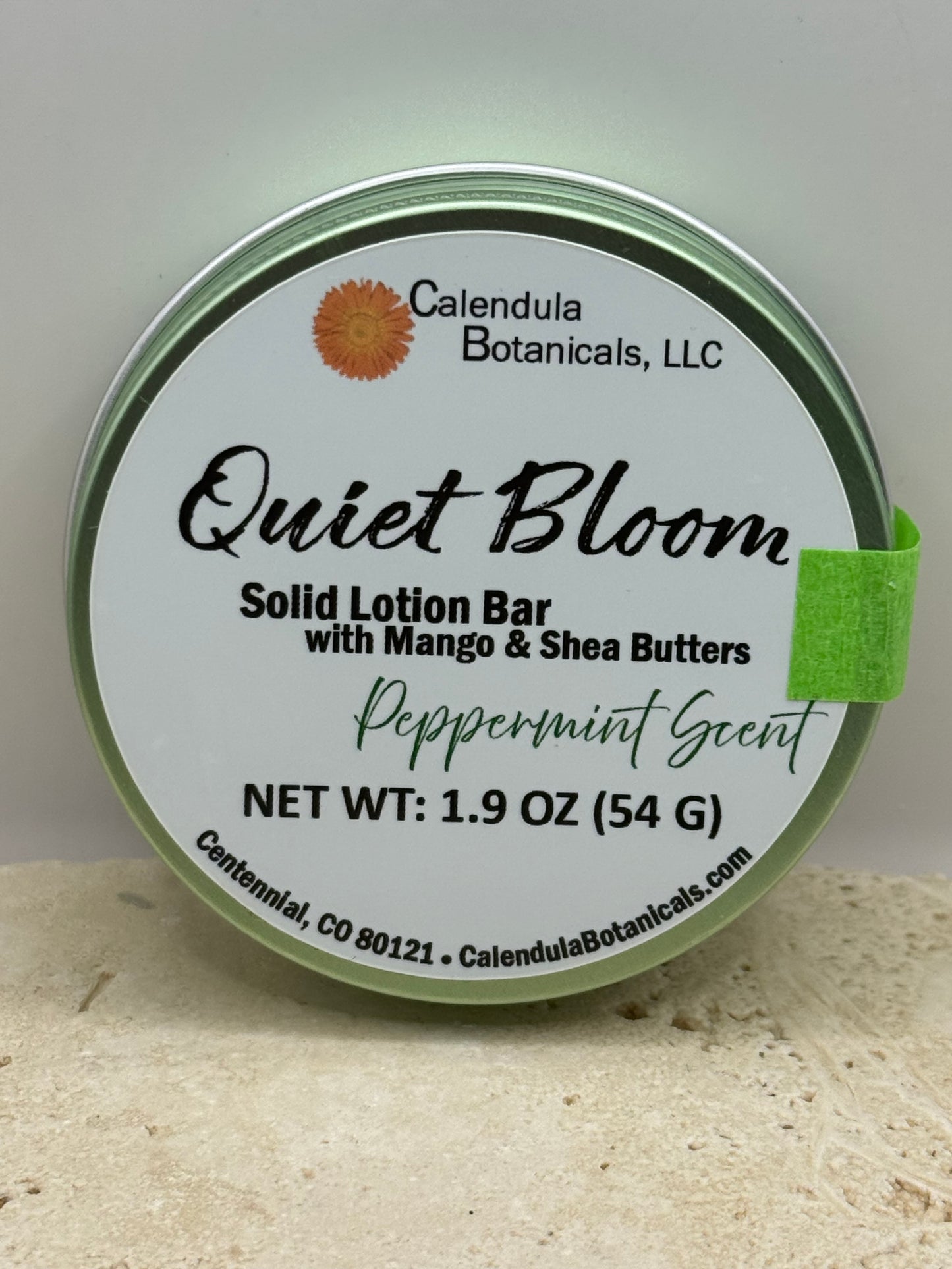Body Lotion Bar - "Quiet Bloom"