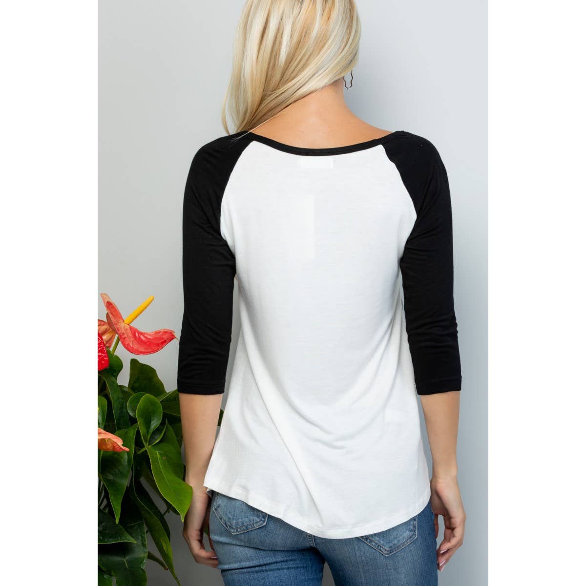 Bee Print Raglan Shirt