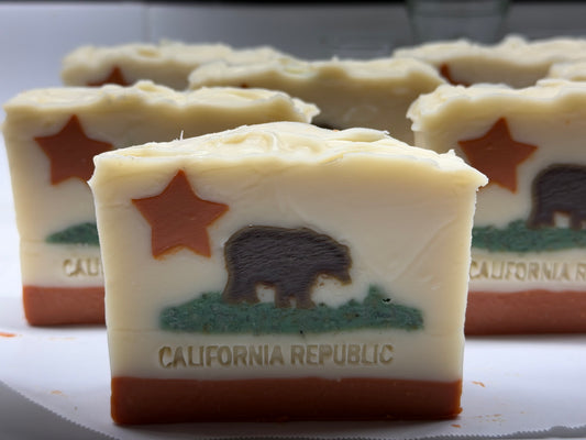 California State Flag Soap Bar