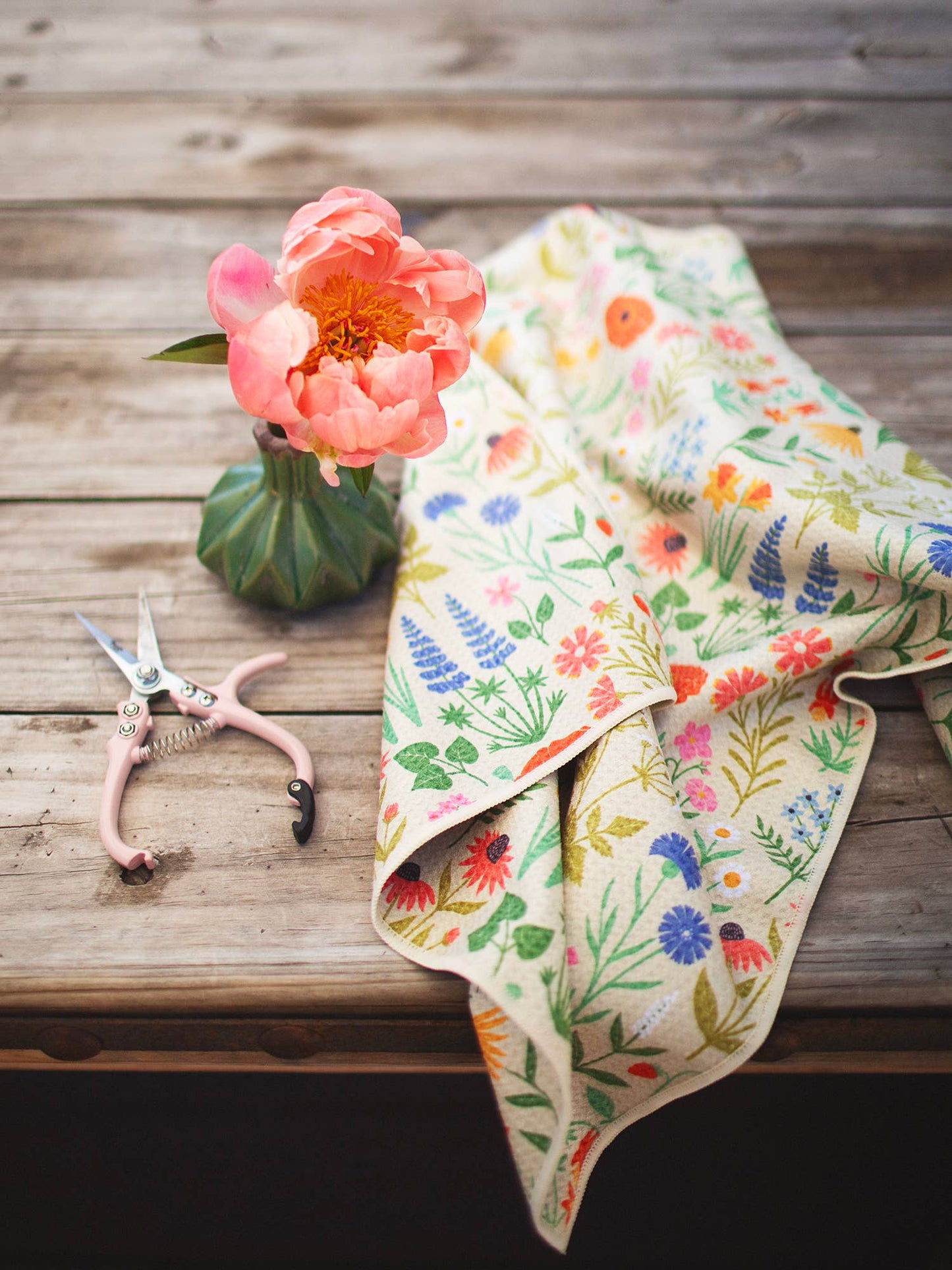 Kitchen Tea Towel Quick Dry | Wildflower Wonder