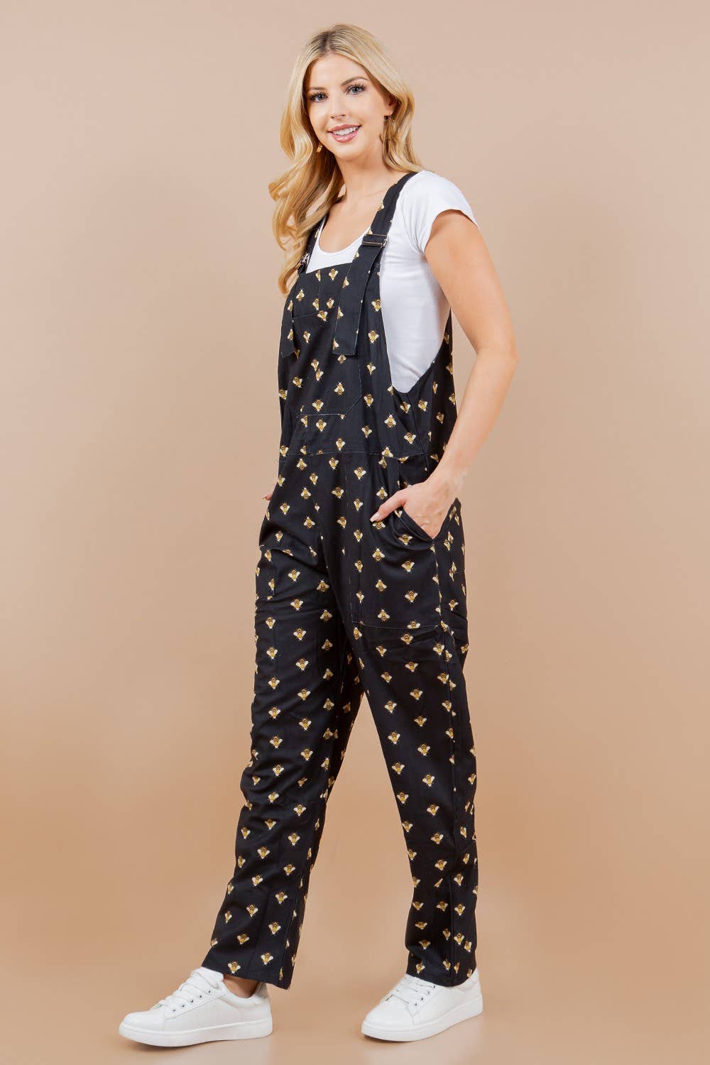 Bee Corduroy Plus Size Overall
