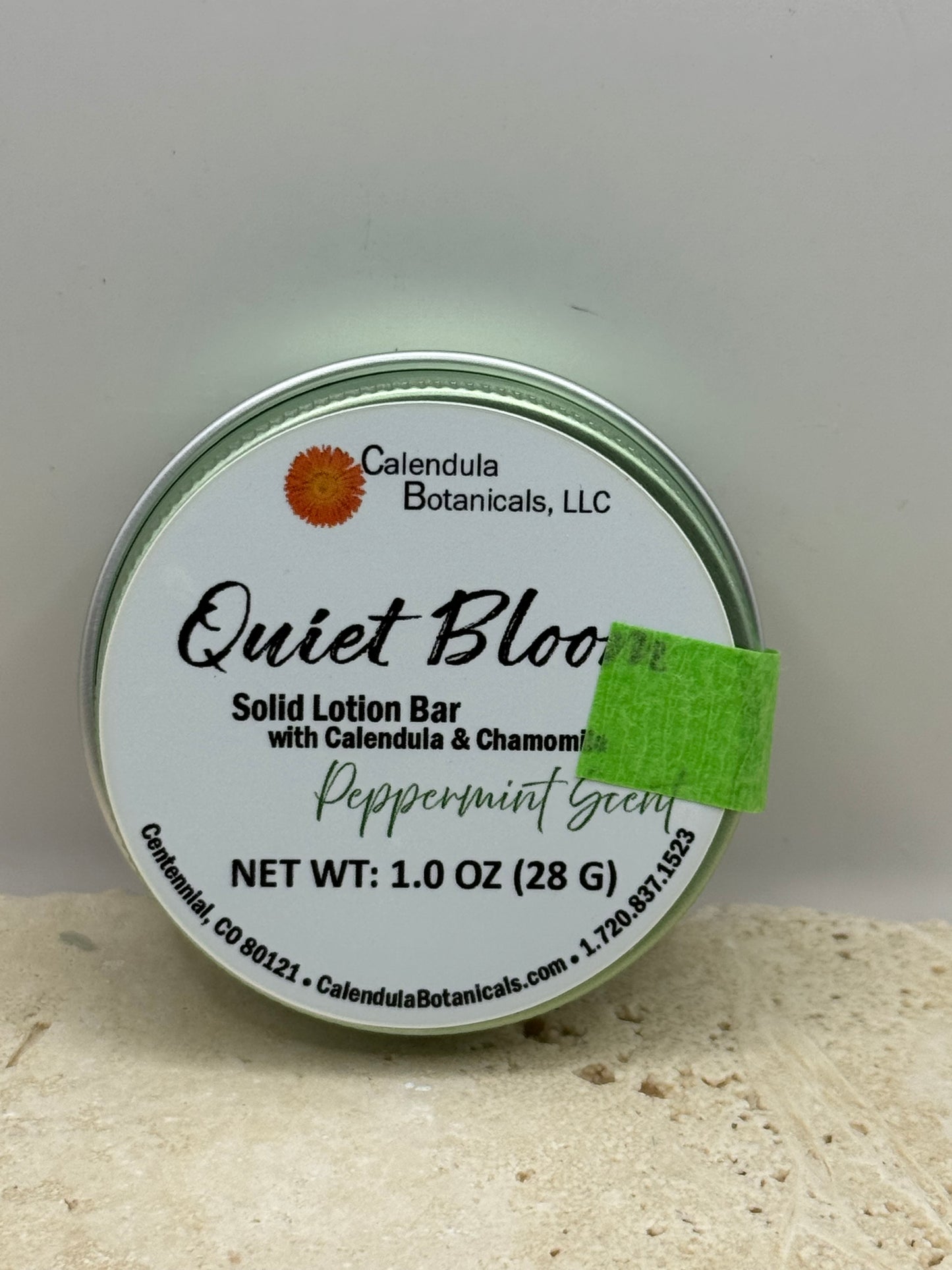 Body Lotion Bar - "Quiet Bloom"