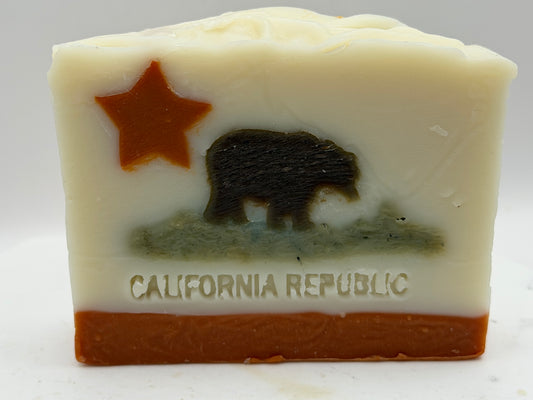 California State Flag Soap Bar