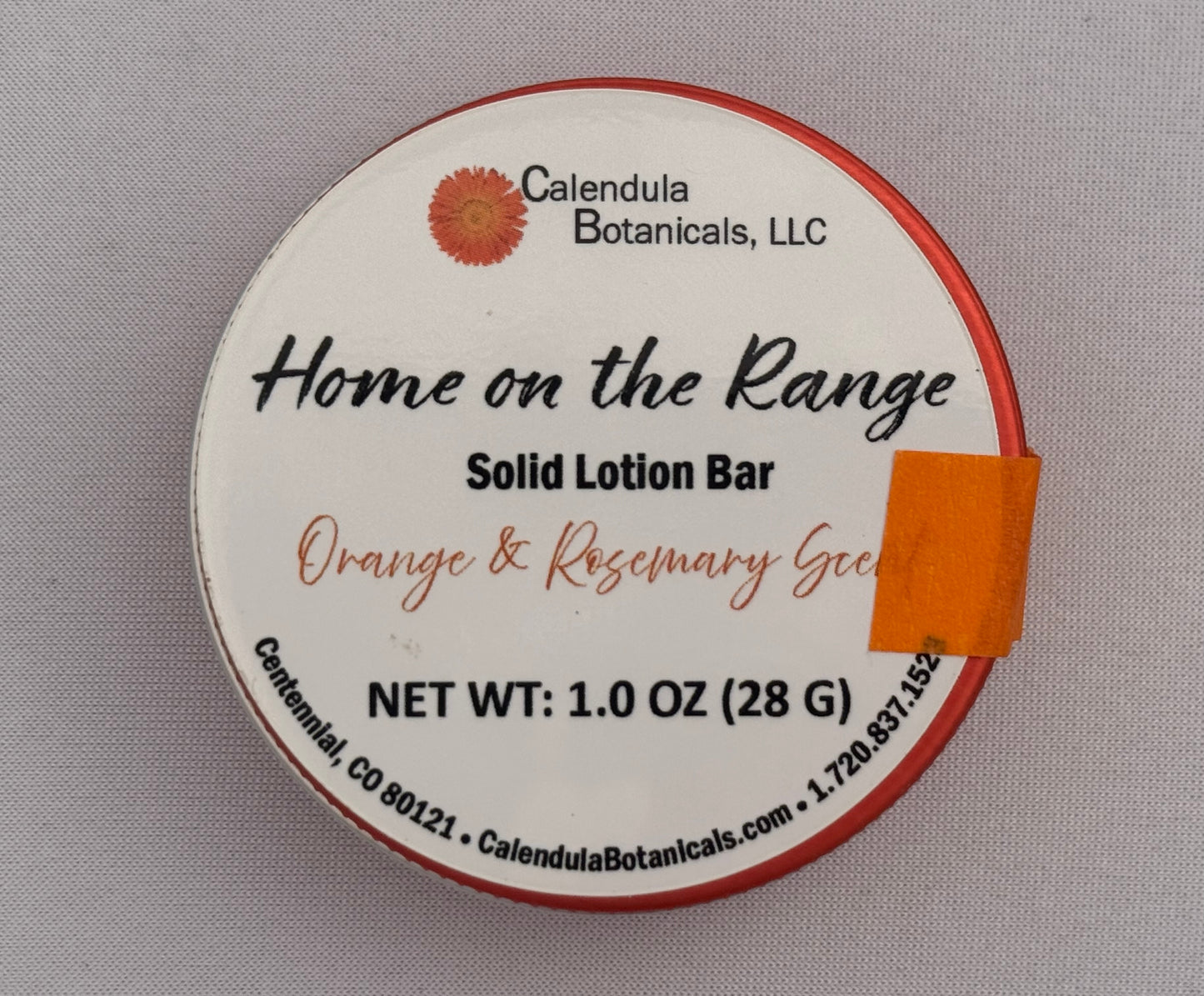 Lotion Bar - "Home on the Range"