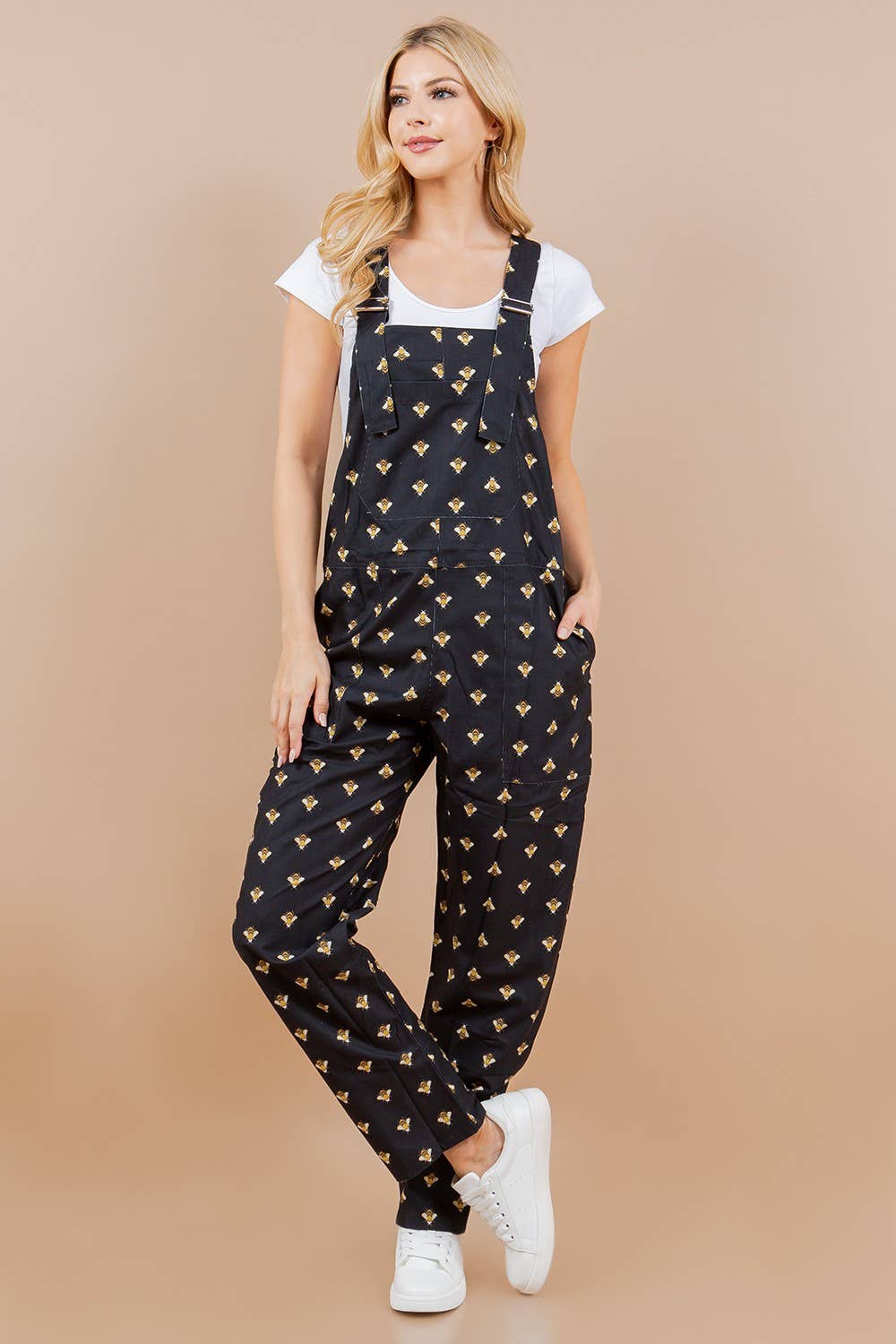 Bee Corduroy Plus Size Overall