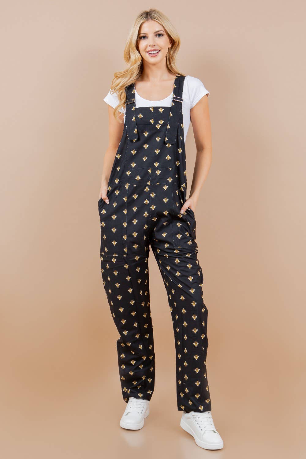 Bee Corduroy Plus Size Overall