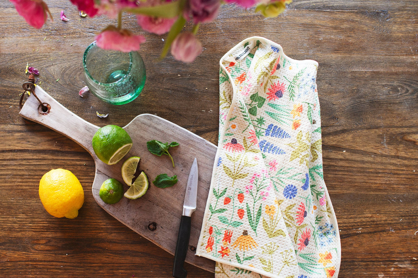 Kitchen Tea Towel Quick Dry | Wildflower Wonder