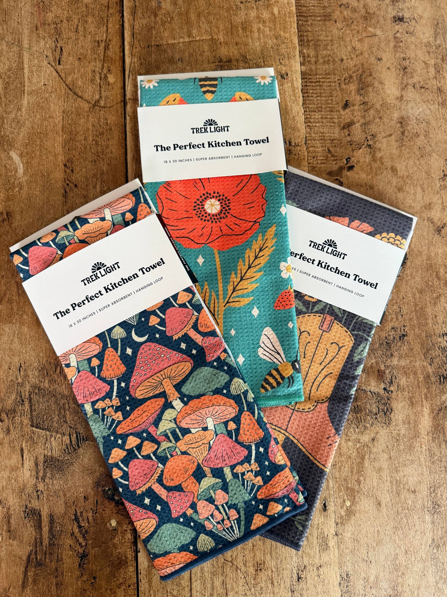 Kitchen Tea Towel Quick Dry | Wildflower Wonder