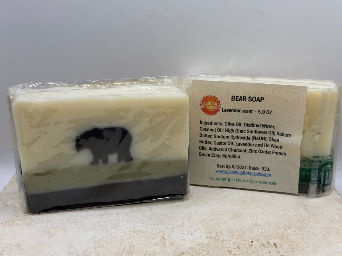 Black Bear Natural Bar Soap